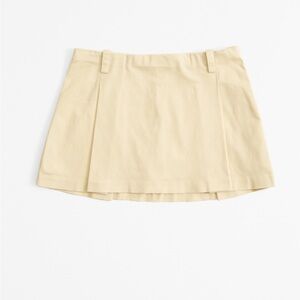 Pleated Mini Skirt